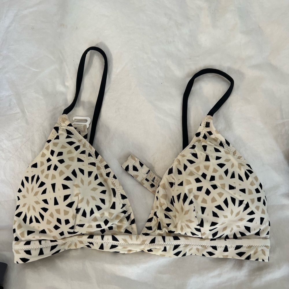 J Crew Patterned Bikini Size Medium - image 1